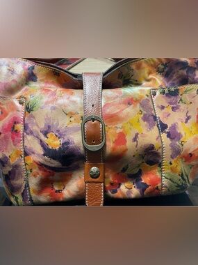 Patricia Nash Floral Leather Buckle Hobo Bag – Enlightened Garden